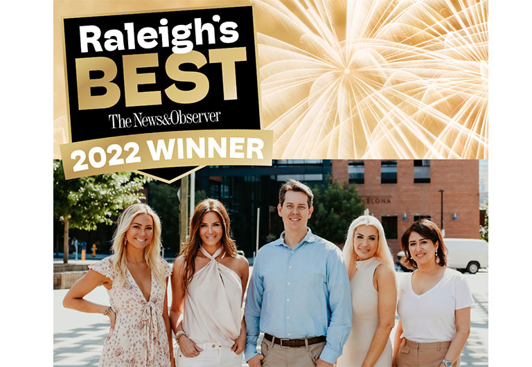 Dr. Becker and TFPS Won Raleigh’s Best Cosmetic Surgeon 2022